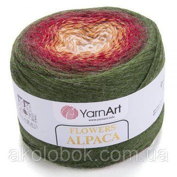 Турецька пряжа для в'язання YarnArt Flowers Alpaca( фловерс альпака) 420 1541135348 фото