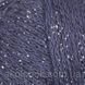 Турецкая пряжа для вязания Elegance (элеганс) хлопок с люрексом - 103 темно-серый с серебром 1420502682 фото 3