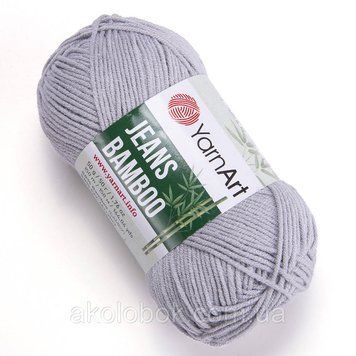 ТУРЕЦКАЯ пряжа для вязания Yarnart Jeans Bamboo(Джинс бамбук) 127 1775913551 фото