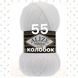 Турецкая пряжа для вязания Alize SUPERLANA KLASİK (Суперлана классик) 25% шерсти 55 белый 552064118 фото 1