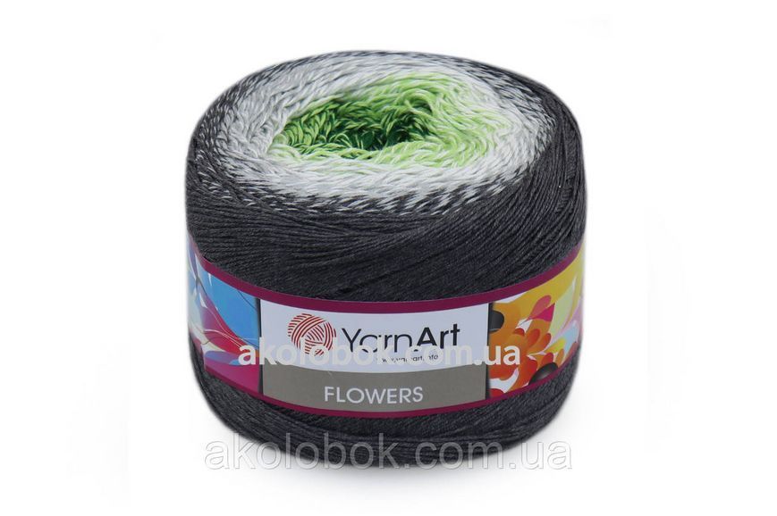 Турецька пряжа для в'язання YarnArt Flowers (фловерс) річна пряжа 291 1401314230 фото
