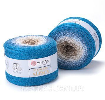 Турецька пряжа для в'язання YarnArt Flowers Alpaca ( фловерс альпаку) 431 1703713653 фото