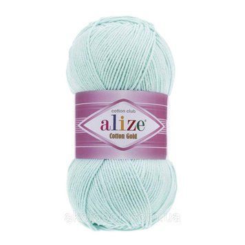 Турецька пряжа для в'язання Alize COTTON GOLD (Котон Голд) полухлопок 514 крижаній 1157797047 фото