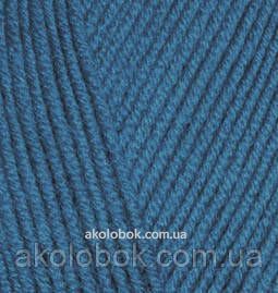 Турецкая пряжа для вязания Alize COTTON GOLD (Котон Голд) полухлопок 17 петроль 556195373 фото