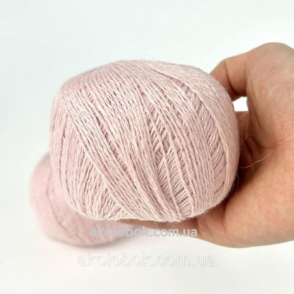 Пряжа ангора Китай AVANTI YARN 30% Ангора 30% Віскоза 40% Нейлон - Н23 пудра 2527559847 фото