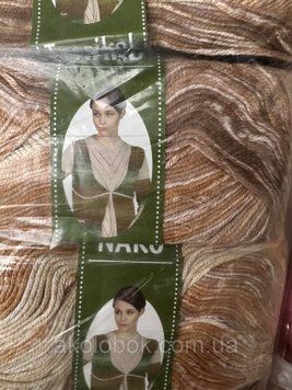 Nako меланж 50% бамбук, 25% органік бавовна, 25% акрил, 100 гр-285 м 2494135161 фото