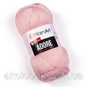 Турецкая пряжа для вязания YarnArt Adore (Адор) 364 пудра 1820203471 фото