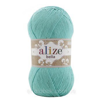Пряжа для ручного в'язання Alize Bella Алізе Белла - 477 бірюза 1401237402 фото