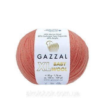 Турецька пряжа для в'язання Gazzal BABY WOOL XL (бебі вул XL) - 819 2487847227 фото