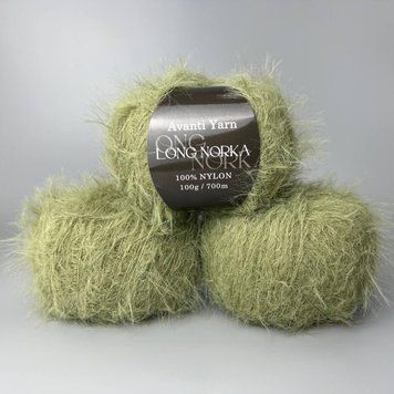 Світлий Хаккі (027 номер).Пряжа Avanti Yarn Long Norka (Лонг Норка) 700 м / 100 г 3792432743 фото