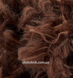 Коричневий (493 номер) PUFFY FURLOVE %100 Polyester / 100 gr - 6.3 m 44543543 фото