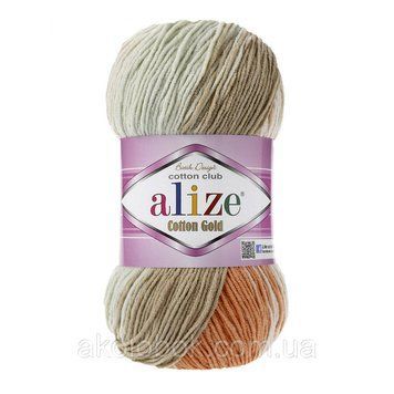 Пряжа для ручного в'язання Alize COTTON GOLD BATIK (Котон Голд Батік) полухлопок 7103 972093902 фото
