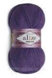 Турецька пряжа для в'язання Alize COTTON GOLD (Котон Голд) полухлопок 44 фиолет 1764960115 фото