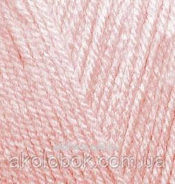 Детская пряжа (акрил) для ручного вязания ŞEKERİM BEBE (шекерим беби) акрил 517 светло-персиковый 550812308 фото