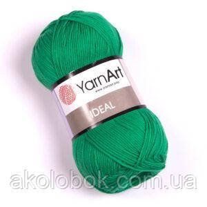 Турецька пряжа для в'язання YarnArt ideal ( ідеал) 100% бавовна -227 смарагд 925267758 фото