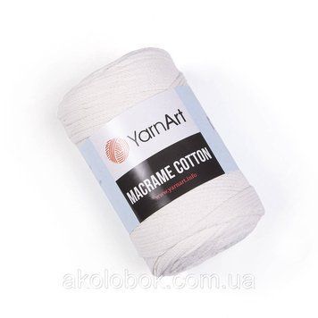 YarnArt macrame cotton (макраме котон)- 752 молочный 900974958 фото