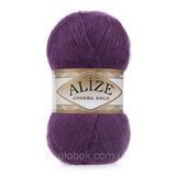 Турецька пряжа для в'язання Alize Angora Gold (ангора голд) 111 фіолетовий 702345823 фото