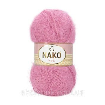 Турецька пряжа для в'язання Nako Paris (Париж) лебединий пух - 10510 світло-рожевий 2552862902 фото