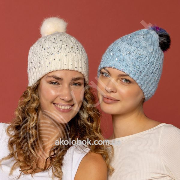 Турецька пряжа для в'язання Пряжа Alpaca Gold Paillettes (альпака голд паетки) 9309 синій 2524927778 фото