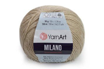 Турецька пряжа для в'язання Milano (мілано) 854 беж 1305014588 фото