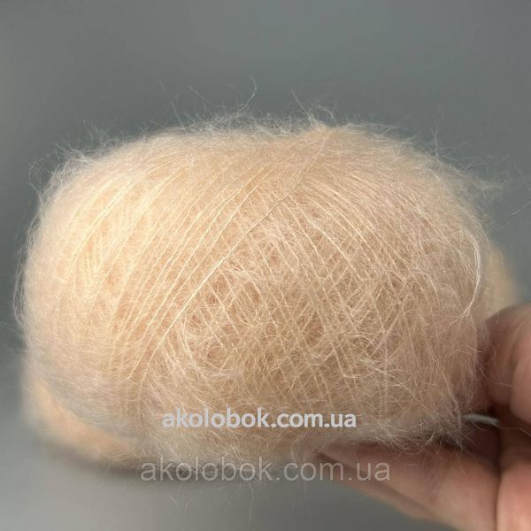 Итальянская пряжа для вязания Kid Silk от Avanti Yarn (Кид Мохер с шелком) - 63 светло-персиковый 2522536474 фото