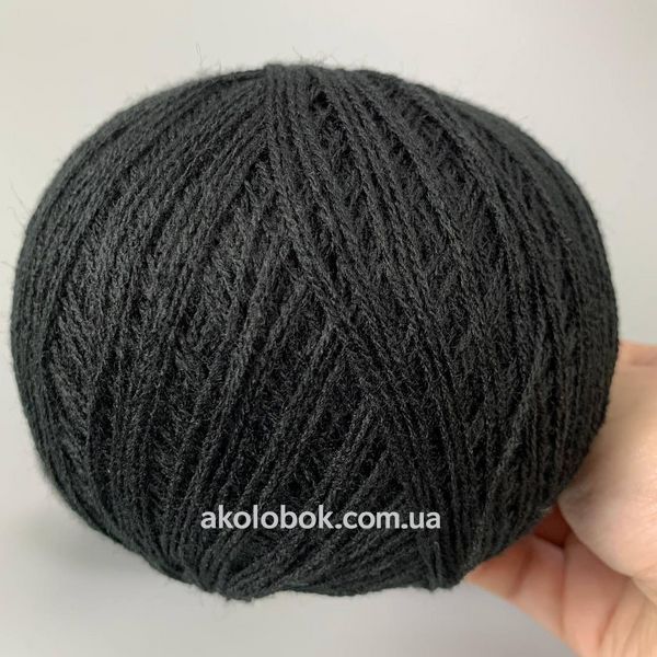 Черный (001)  Пряжа Avanti Yarn Baby Soft  700 м / 50 г . Склад: 100% акрил 777777 фото