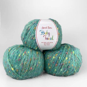 Пряжа Avanti Yarn BABY TWEED Бейби Твид (полушерстяная с твидовой текстурой) 50гр/150м, упак.250гр - 32 2575250874 фото