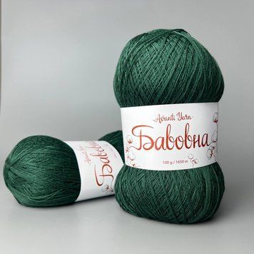 Бутилочний (17860),Пряжа Бавовна- 50% бавовна, 50% акрил,1650 м / 100 г 6689758 фото