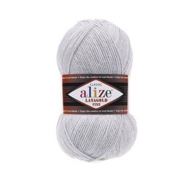 Пряжа для ручного в'язання Alize LANAGOLD FINE (Алізе ланаголд файн) 684 92740597889 фото
