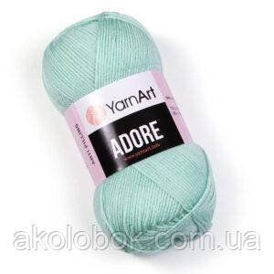 Турецька пряжа для в'язання YarnArt Adore (Адор) 341 мята 1820180599 фото
