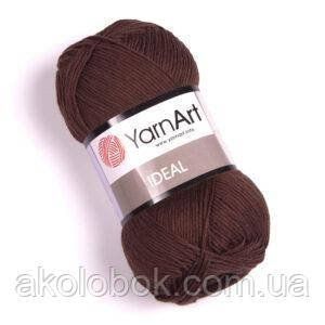 Турецька пряжа для в'язання YarnArt ideal ( ідеал) 100% бавовна -232 коричневий 925268483 фото