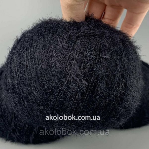 Пряжа для ручного вязания Norka (норка) от Avanti Yarn - 350 насыщено черный 2529572417 фото