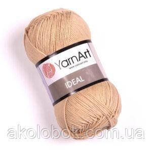 Турецька пряжа для в'язання YarnArt ideal ( ідеал) 100% бавовна -233 беж 925268697 фото