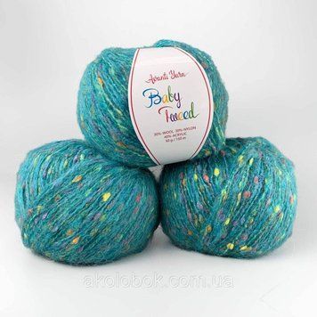 Пряжа Avanti Yarn BABY TWEED Бейби Твид (полушерстяная с твидовой текстурой) 50гр/150м, упак.250гр - 39 2575253363 фото