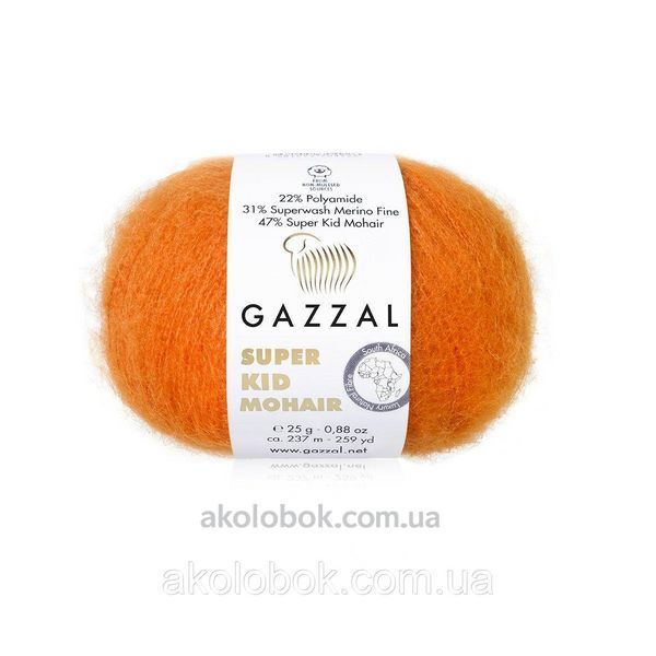 Турецька пряжа для в'язання Gazzal SUPER KID MIHAIR (супер кід мохер) 64429 2487659308 фото
