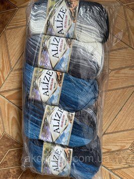 Турецька пряжа для в'язання Пряжа Alize Буркум Bebe Batik ( буркум бебі батик 2582378774 фото