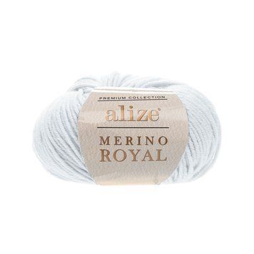 Турецкая пряжа для вязания Alize Merino Royal (мерино рояль) 100% мериносовая австралийская шерсть- 698 776250097749 фото
