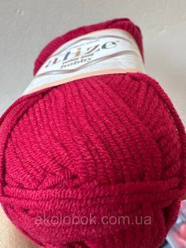 Турецкая пряжа для вязания Cotton Gold Hobby (Коттон Голд Хобби ) 390 вишня 2492692517 фото