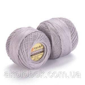 Турецкая пряжа для вязания YarnArt Canarias (канариус) тонкий ирис 4920 серый 586692572 фото