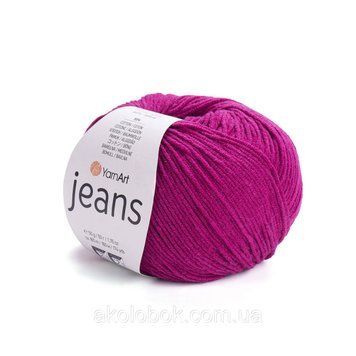 Турецкая пряжа для вязания YarnArt Jeans (Джинс) полухлопок 91 2422034310 фото