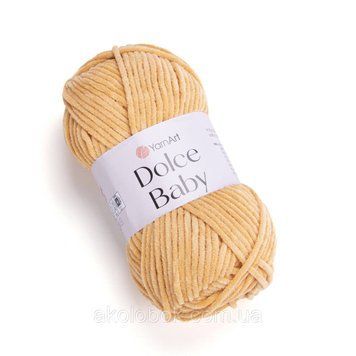 Турецкая пряжа для вязания YarnArt Dolce Baby (дольче беби) велюр 855 1984079651 фото