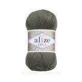 Пряжа для ручного в'язання Alize DIVA (Алізе діва) 273 хакі 544425497 фото