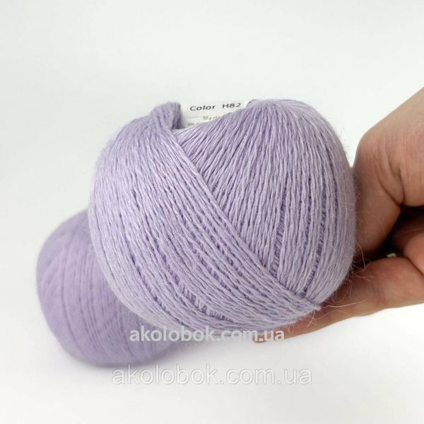 Пряжа ангора Китай AVANTI YARN 30% Ангора 30% Віскоза 40% Нейлон - Н82 лавандово-сірий 2527691234 фото