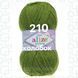 Детская пряжа для ручного вязания Alize ŞEKERİM BEBE (Шекерим беби) 210 зеленый 575944297 фото 1