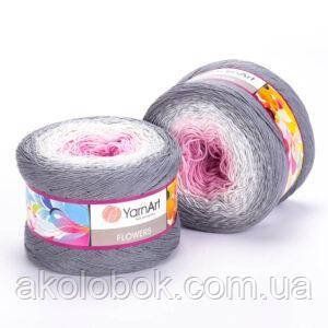 Турецька пряжа для в'язання YarnArt Flowers (фловерс) річна пряжа 293 1172042307 фото