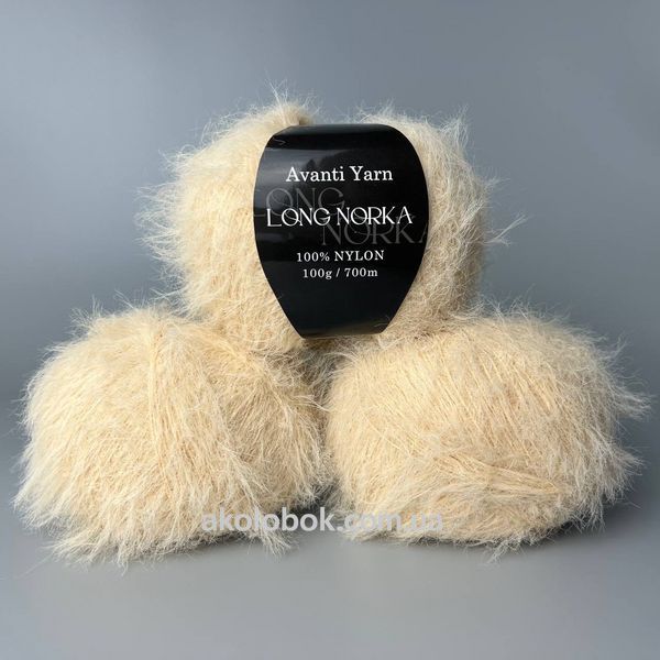 Песочний (009 номер ).Пряжа Avanti Yarn Long Norka (Лонг Норка) 700 м / 100 г 42742743 фото