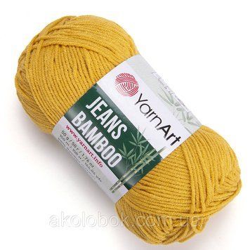 ТУРЕЦКАЯ пряжа для вязания Yarnart Jeans Bamboo(Джинс бамбук) 107 1775899515 фото