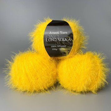 жовток (11 номер).Пряжа Avanti Yarn Long Norka (Лонг Норка) 700 м / 100 г 6662432743 фото