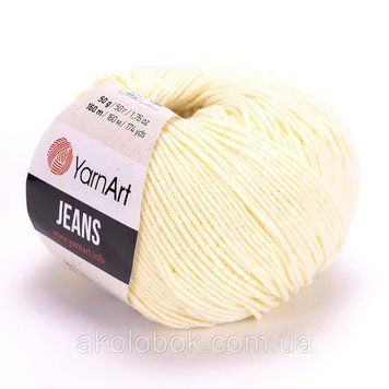 Турецкая пряжа для вязания YarnArt Jeans (Джинс) полухлопок 86 1810878815 фото