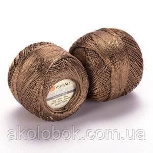 Турецька річна пряжа для в'язання YarnArt Tulip (туліп) 403 коричневий 551501627 фото